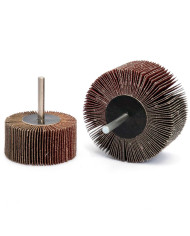 RUOTA LAMELLARE GR.40 SU GAMBO 6X40 MM