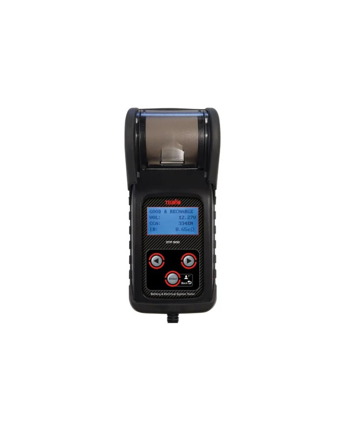 TESTER BATTERIA DIGITALE 12V/24V CON STAMPANTE