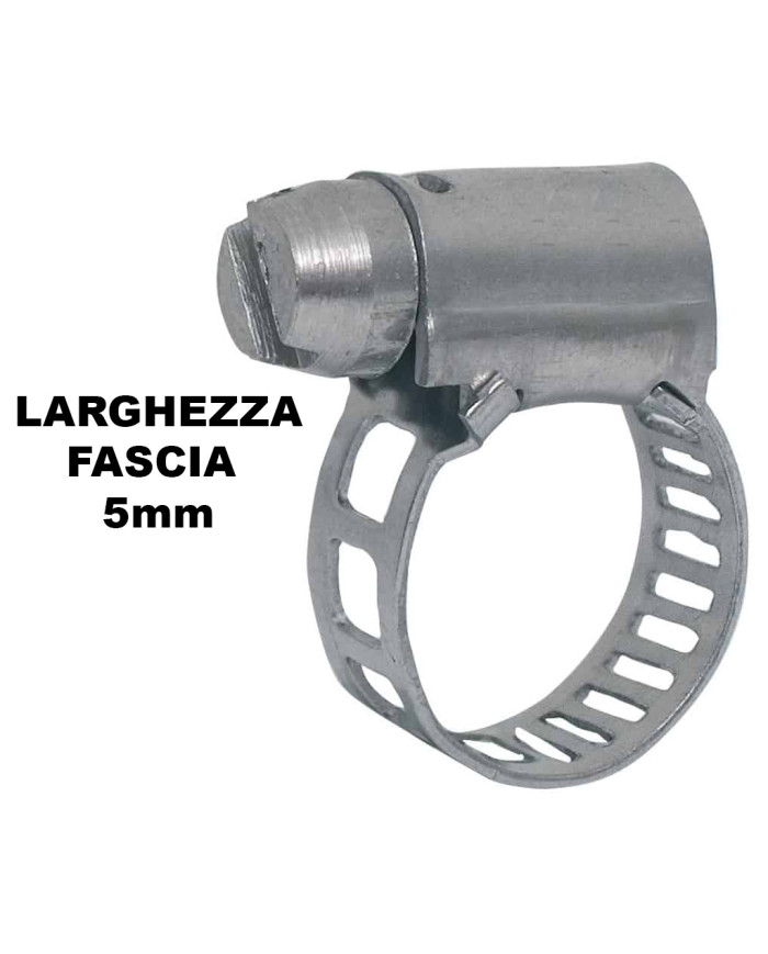 FASCETTA A VITE FASCIA MM 5