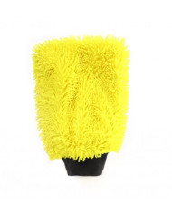 GUANTO GIALLO IN MICROFIBRA