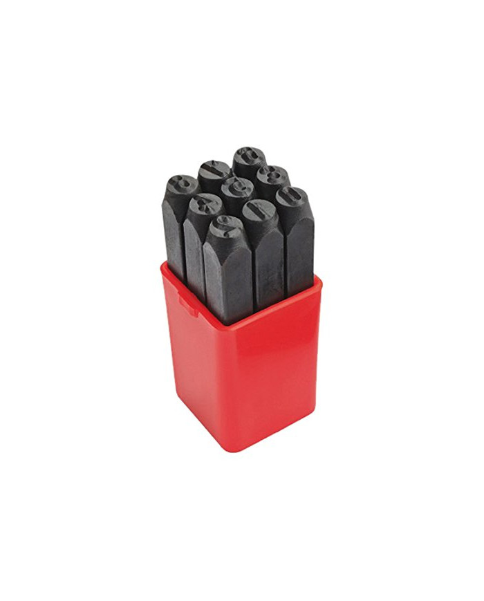 SET PUNZONI NUMERICI H.10 MM PZ. 9