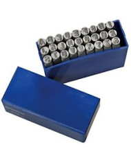 SET PUNZONI LETTERE H.10 MM PZ.27