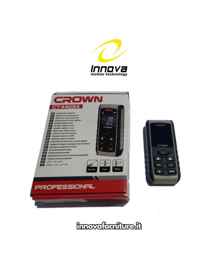 DISTANZIOMETRO LASER PORTATILE MT.80