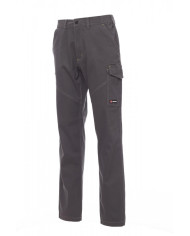 PANTALONE MULTITASCHE ELASTICIZZATO SMOKE