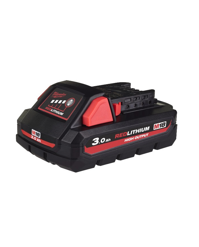 BATTERIA MILWAUKEE 18V 3.0 AH REDLITHIUM M18