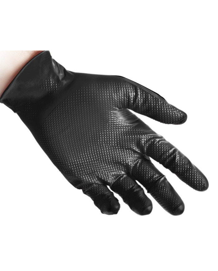 GUANTO NITRILE FULL GRIP  PZ. 50 NERO