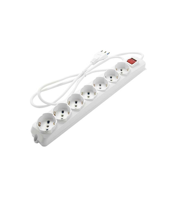 MULTIPRESA 7 PRESE CON LIMITATORE 7 USCITE