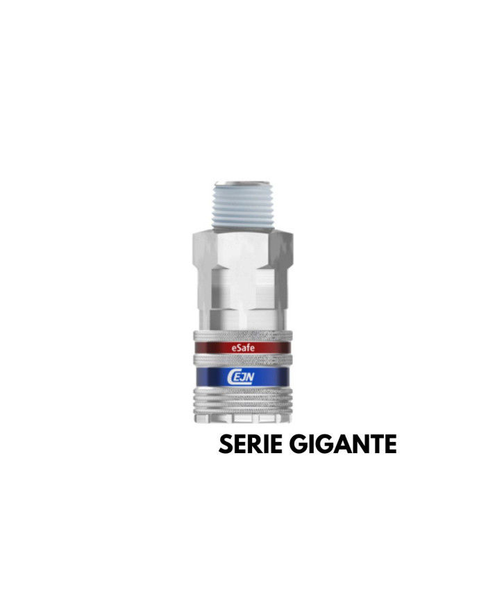 FEMMINA 3/8 NPT MASCHIO E SAFE ATT.SICUREZZA