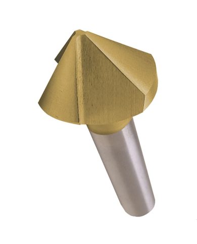 SVASATORE HSS 90° D. 10.4 A 3 TAGLIENTI TIN