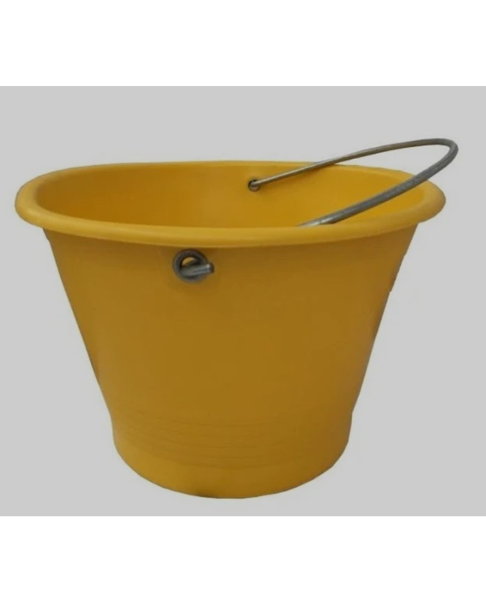 SECCHIO PER EDILIZIA GIALLO