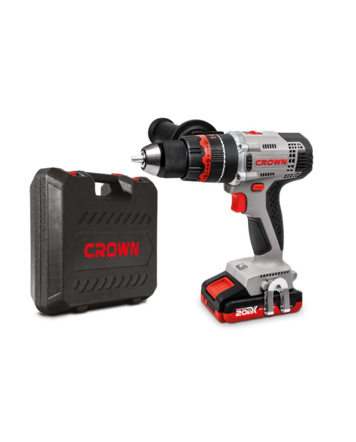 TRAPANO A BATTERIA LITHIUM-ION 20 V MAX* CON CAPAC