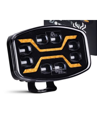FARO LAVORO LED 12/24V CON LUCE DI EMERGENZA