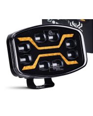 FARO LAVORO LED 12/24V CON LUCE DI EMERGENZA