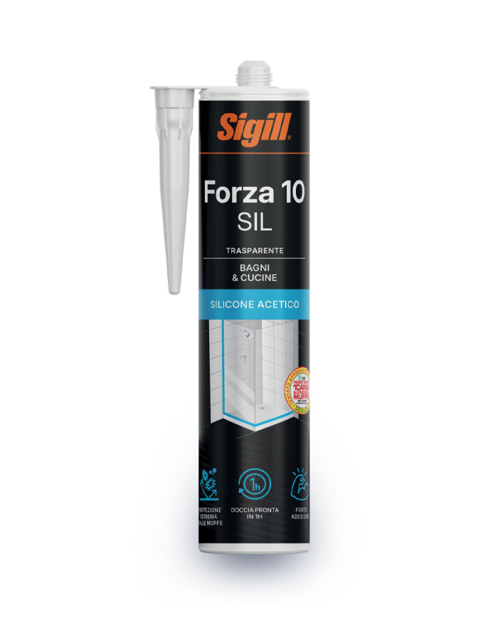 SIGILLANTE SILICONICO ACETICO BIANCO ML. 280