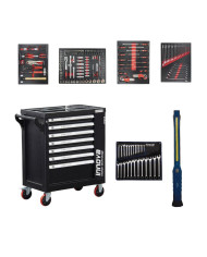 KIT CARRELLO PORTA UTENSILI 7 CASSETTI C/172 UTEN