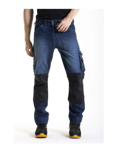 JEANS MULTITASCHE ALL SEASON BLU