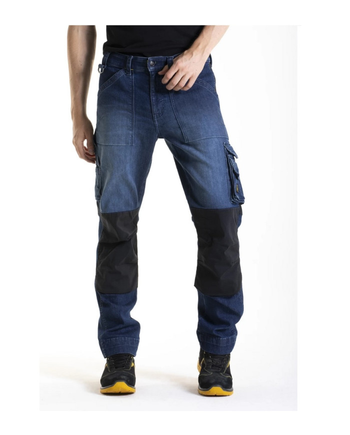 JEANS MULTITASCHE ALL SEASON BLU