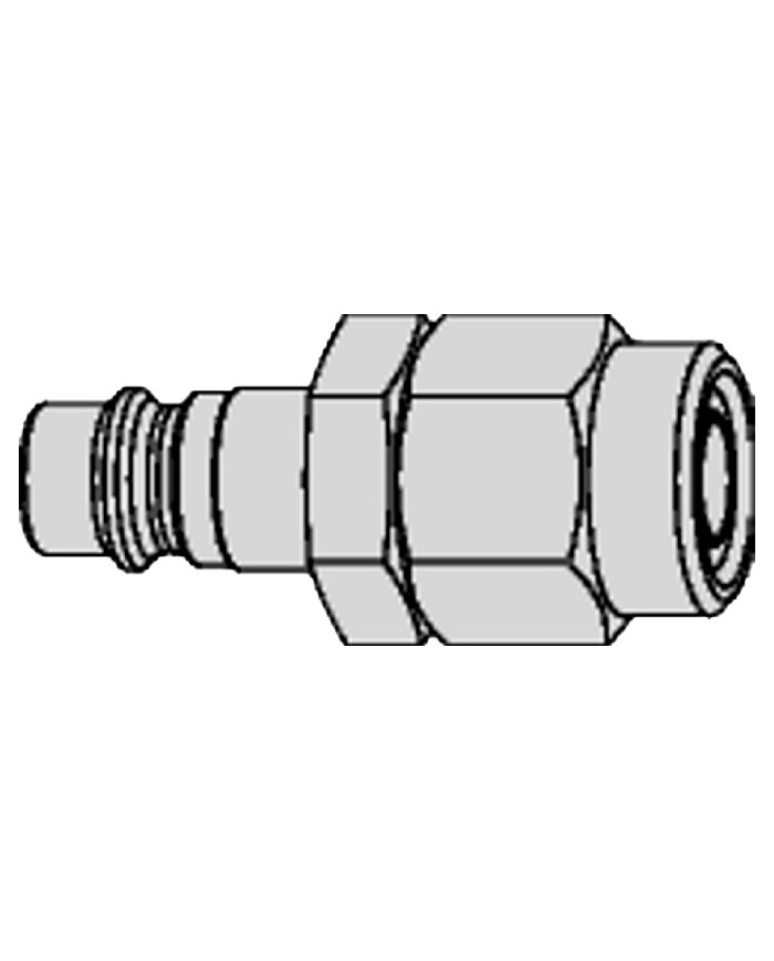 INNESTO MASCHIO 320 ATTACCO STREAM TUBO 8X12