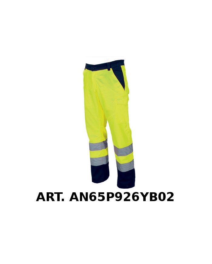 POLO GRD TG.S GIALLO FLUO-BLUNAVY