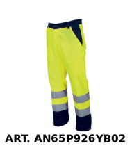 POLO GRD TG.S GIALLO FLUO-BLUNAVY