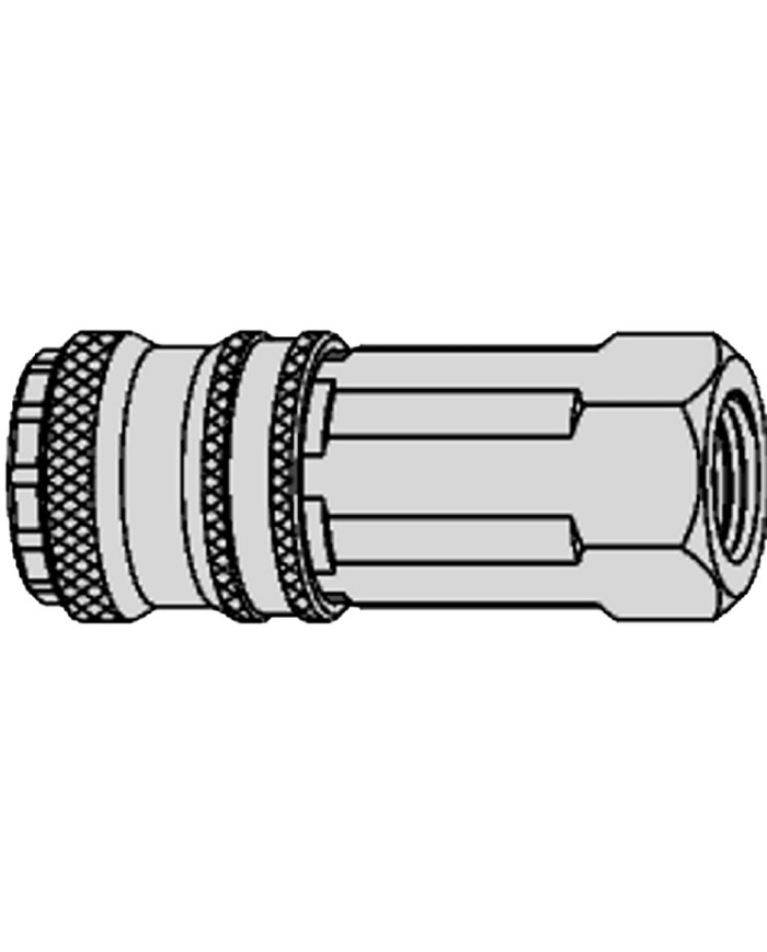 RACCORDO FEMMINA SERIE 410 FILETTO FEMMINA 1/2