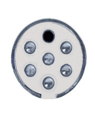PRESA 7 POLI TIPO S 24V ALLUMINIO