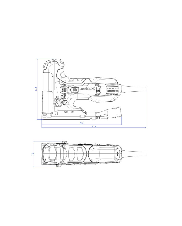 SEGHETTO ALTERNATIVO METABO 710 W