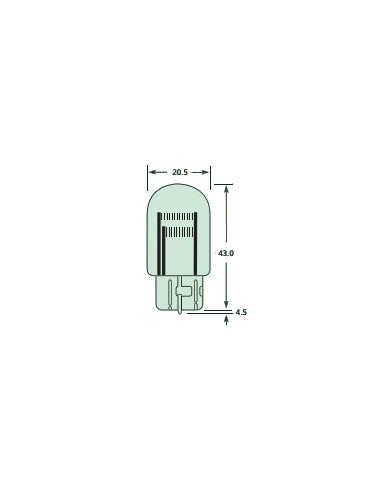 LAMPADA 12V 21/5W W3 X 16Q