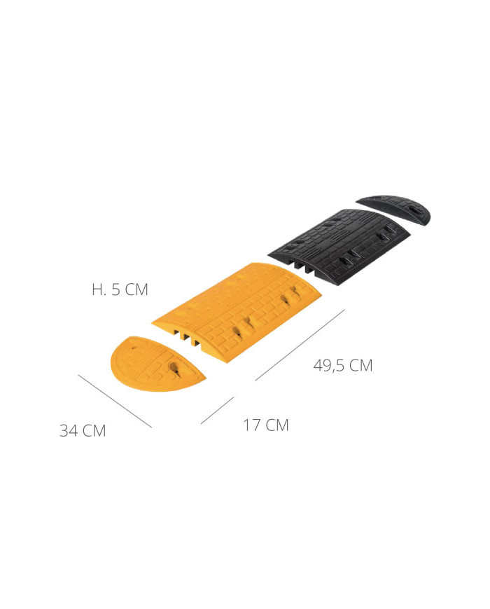 PASSACAVO SEMPLICE CM.49,5X34 GIALLO