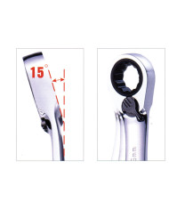 CHIAVE COMBI CRICCO POLIGONALE REVERSIBILE