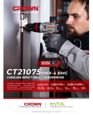 TRAPANO A BATTERIA LITHIUM-ION 20 V MAX* CON CAPAC