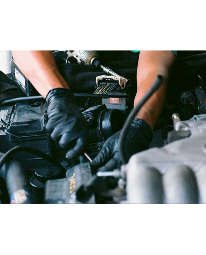 GUANTI NITRILE SENZA POLVERE PZ. 100 COLORE NERO