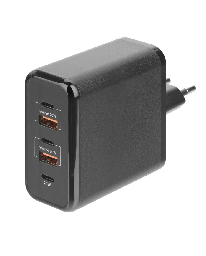ALIMENTATORE CON 5 PORTE USB (2 USB A + 3 USB C)