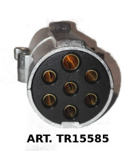 PRESA 7 POLI TIPO N 24V ALLUMINIO