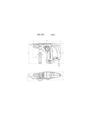 MARTELLO PERFORATORE METABO COMBINATO KHE 3251