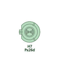 LAMPADA H7 55W PX26D