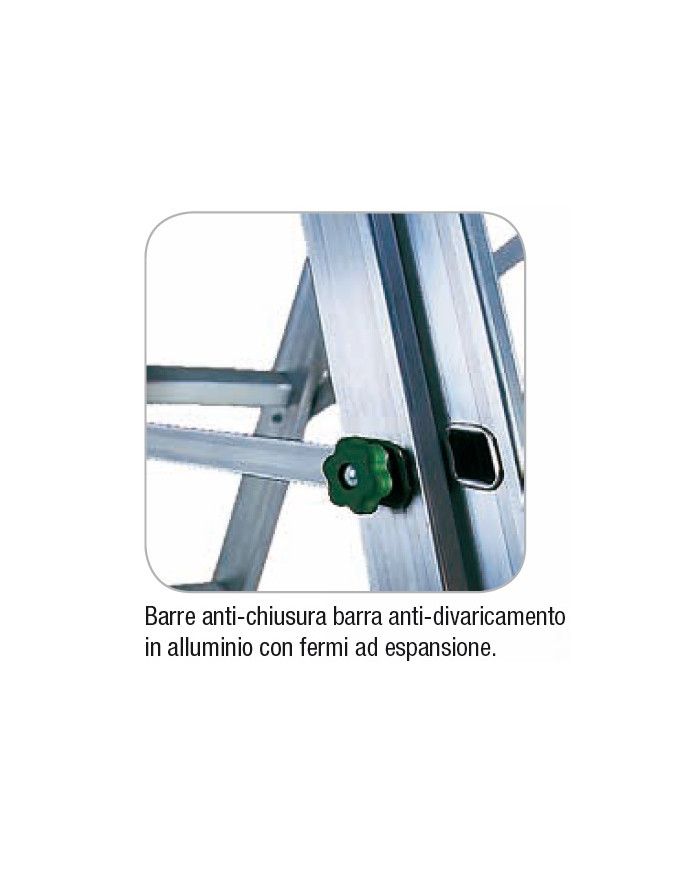 SCALA A QUATTRO RAMPE MT 3.84