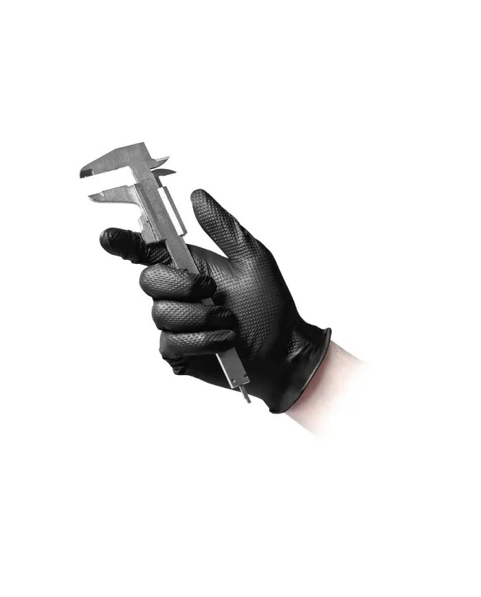 GUANTO NITRILE FULL GRIP  PZ. 50 NERO