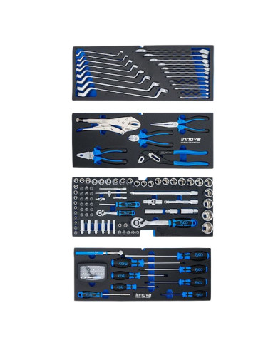 KIT CASSETTIERA CON 143 UTENSILI PROFESSIONALI