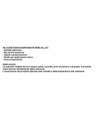 PASTA SILICONICA BLUE NERA ML.225