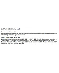 LAMPADA RICARICABILE 8+1 LED
